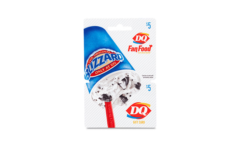 Get A Free Dairy Queen Gift Card The Savvy Sampler