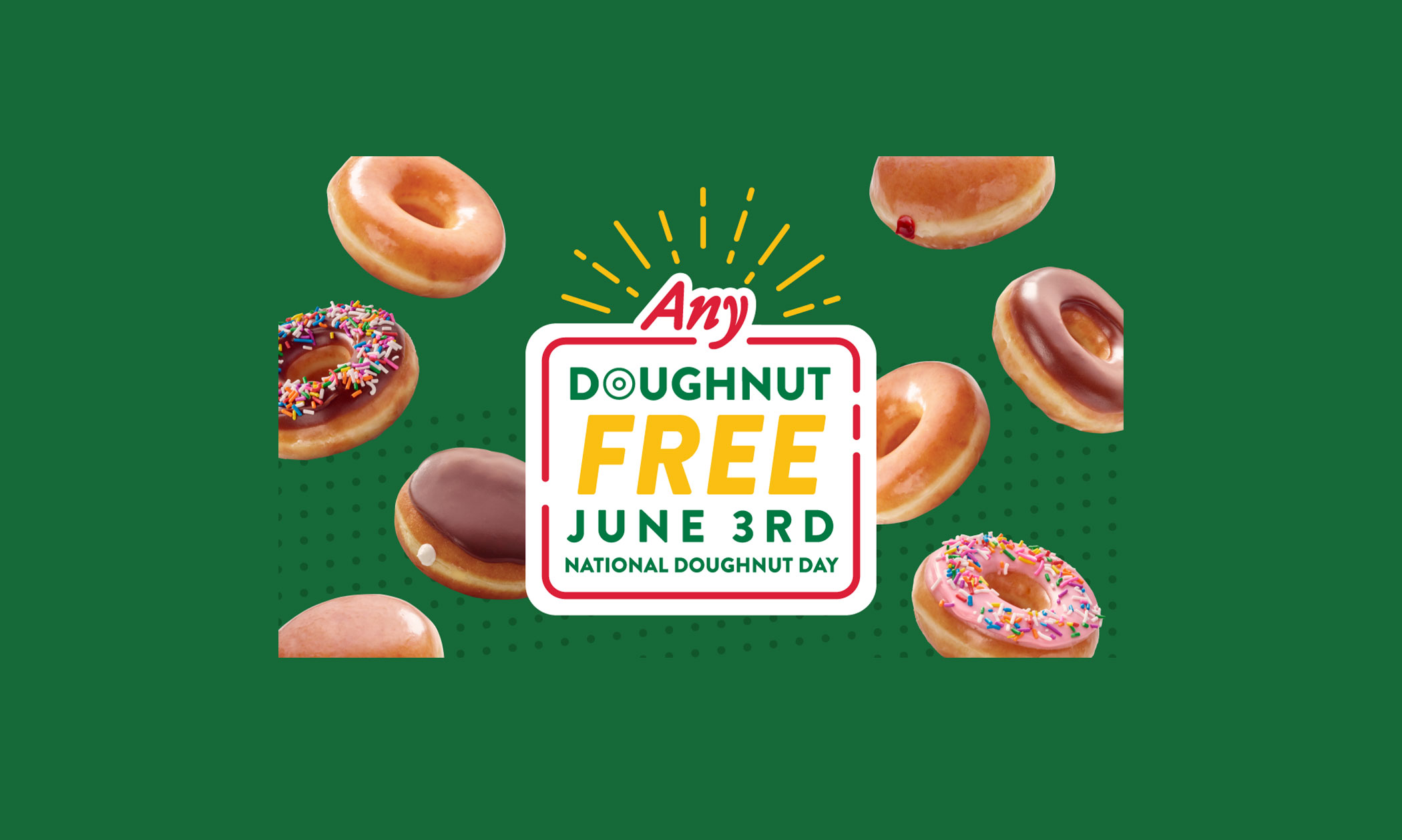 Claim Your FREE Krispy Kreme Doughnut for National Doughnut Day! The