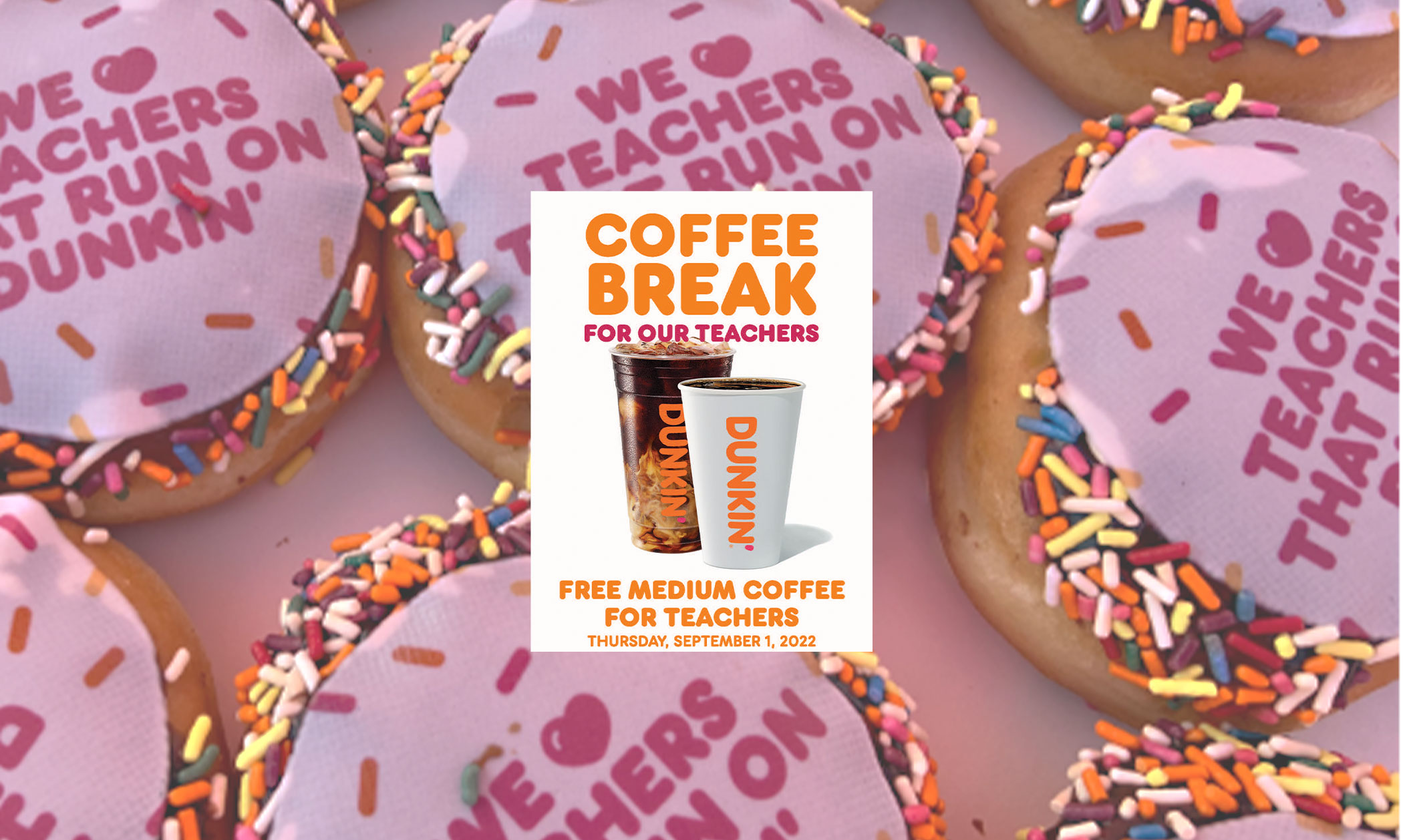 Today Only! Teachers, Claim Your FREE Coffee at Dunkin’! The Savvy