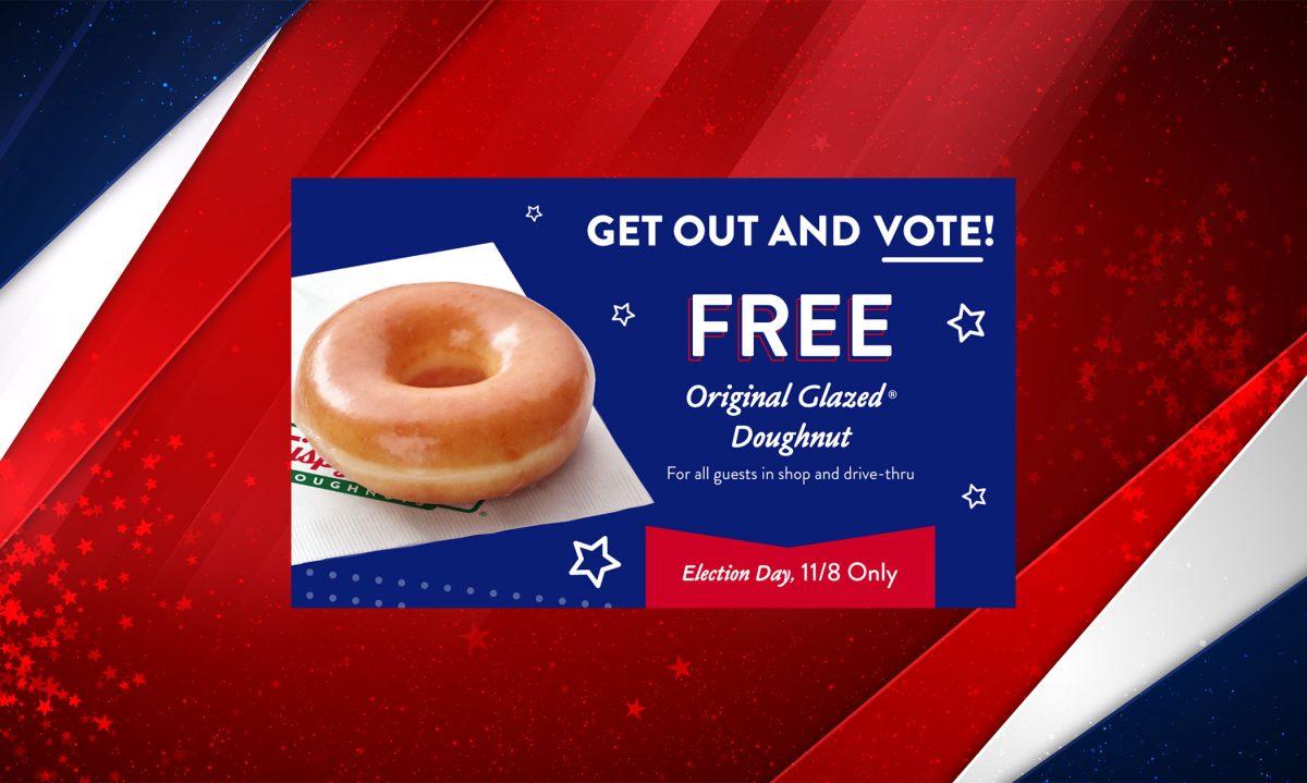 Claim Your FREE Krispy Kreme Donut For Election Day! The Savvy Sampler