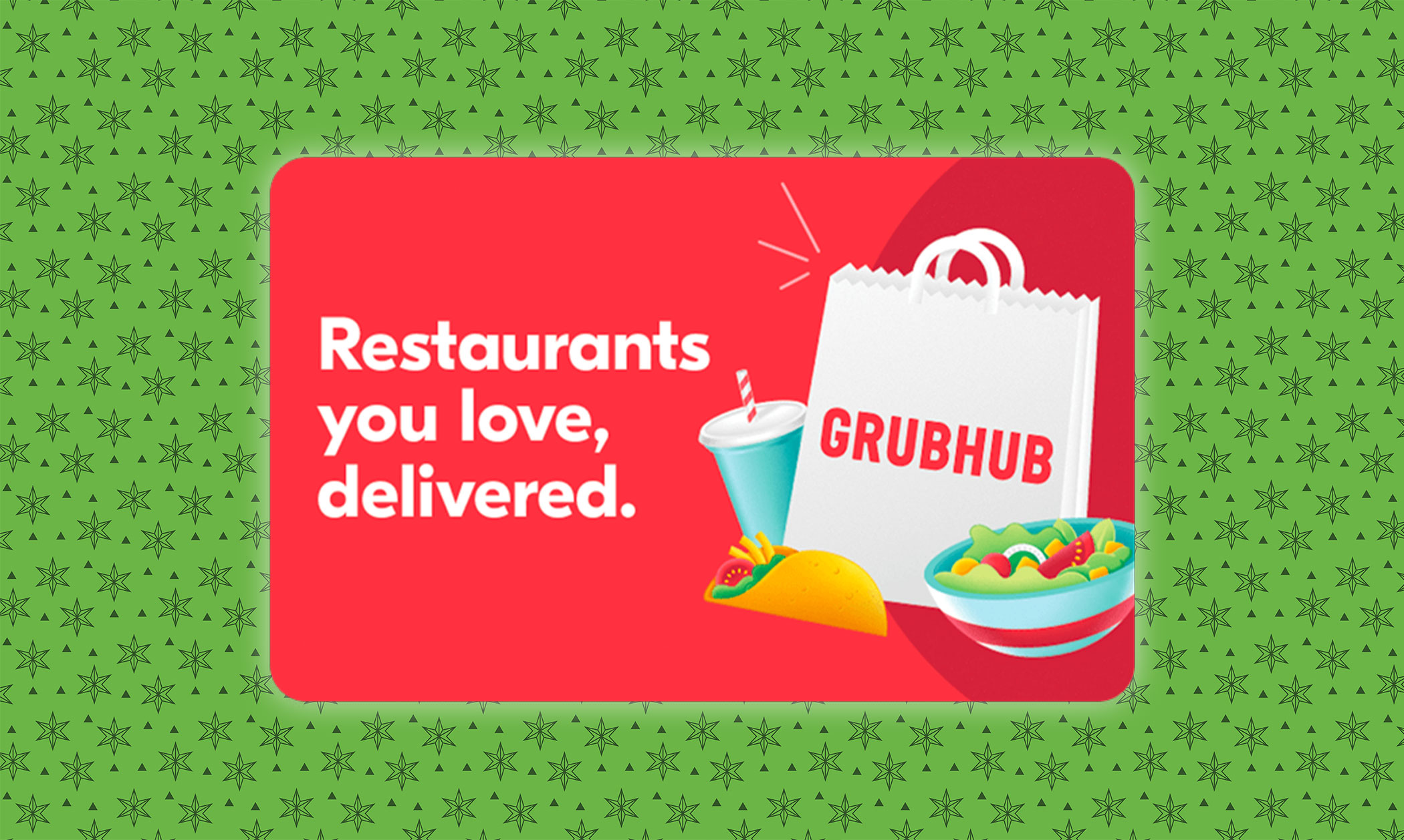 Grubhub Printable Gift Card
